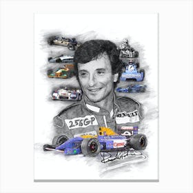 Riccardo Patrese Canvas Print