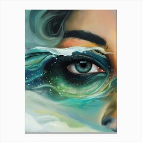 Eye Of The Sea Canvas Print