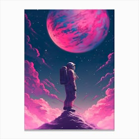 Space Wallpaper Canvas Print