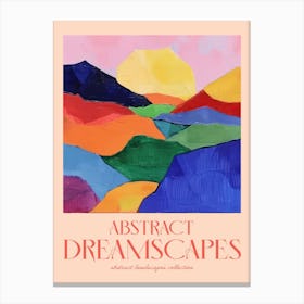 Abstract Dreamscapes Landscape Collection 24 Canvas Print