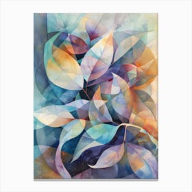 Abstract Leaves 54 Canvas Print