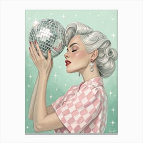 Disco Ball 5 Canvas Print