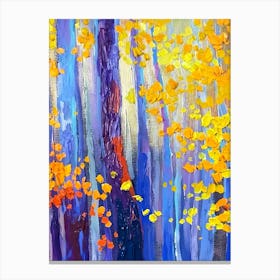 Aspen Trees Canvas Print