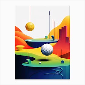 Golf Course Canvas Print