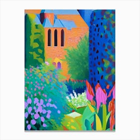 Sissinghurst Castle Garden, United Kingdom Abstract Still Life Canvas Print