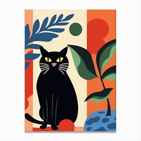 Black Cat 1 Canvas Print