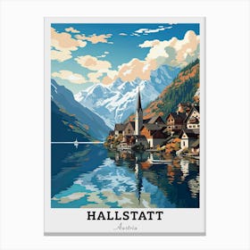 Hallstatt Travel Canvas Print