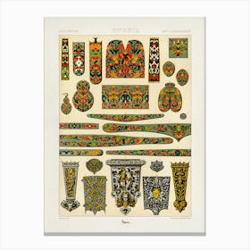 16th Century Pattern, Albert Racine 1 Canvas Print