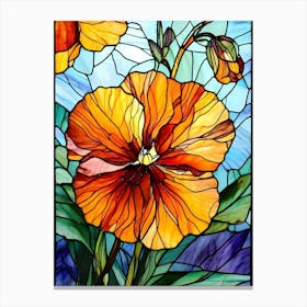 Pansies 5 Canvas Print