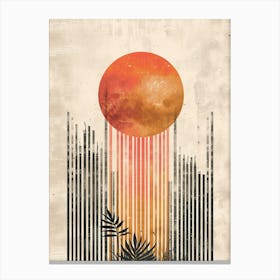 Sunset Cityscape Canvas Print