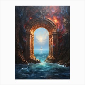 Gateway To The Ocean Canvas Print