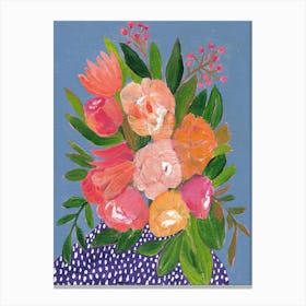 Bouquet Of Flowers Canvas Print