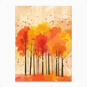 Autumn Trees 27 Canvas Print