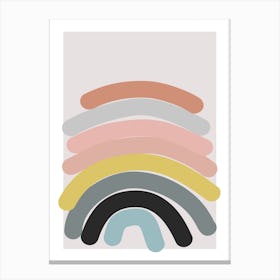 Abstract Rainbow 2 Canvas Print