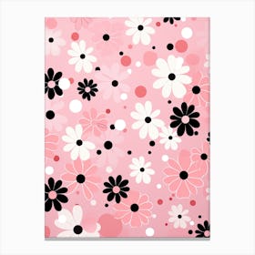 Pink Flowers Canvas Print