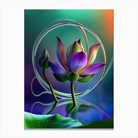 Lotus Flower 176 Canvas Print