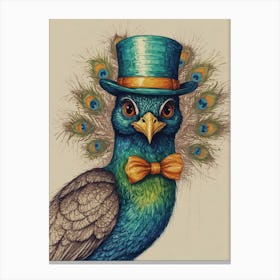 Peacock 33 Canvas Print