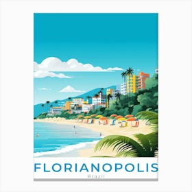 Brazil Florianopolis Travel Canvas Print