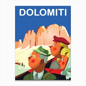 Dolomiti Tour Canvas Print