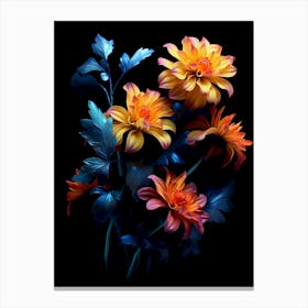 Flowers In A Vase 10 Canvas Print