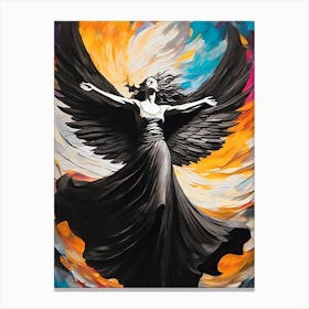 Angel Wings Transformation 2 Canvas Print