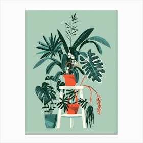 Potted Plants 1 Canvas Print