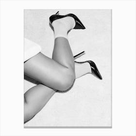 Fashion Poster Legs and Heels_2655159 Canvas Print
