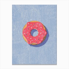 Fast Food Donut Canvas Print