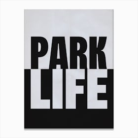 Park Life, Blur Canvas Print