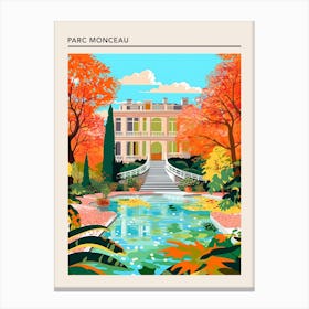 Parc Monceau Paris France Canvas Print