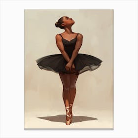 Perfect Ballerina Canvas Print