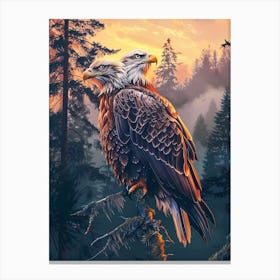 Eagles Canvas Print