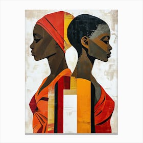 African |The African Woman Series Canvas Print