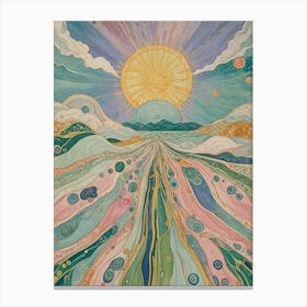 Sun Rising Canvas Print