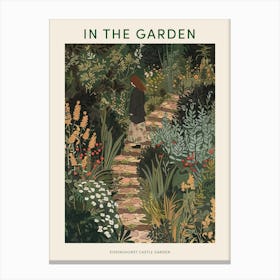 In The Garden Poster Sissinghurst Castle Garden United Kingdom 3 Canvas Print