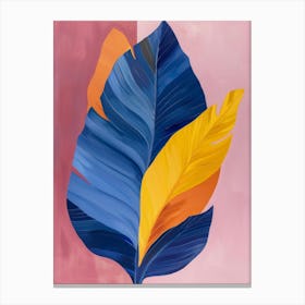 Tropical Leaf 2 Canvas Print