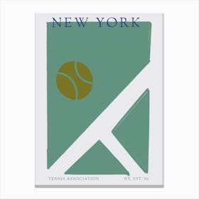 New York Tennis Club Canvas Print