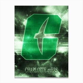 Charlotte 49ers Canvas Print