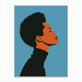 Afro Girl 35 Canvas Print