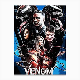 Venom movies Canvas Print