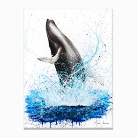 Glorious Ocean Whale Canvas Print