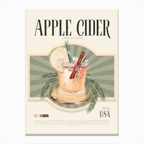 Apple Cider Canvas Print