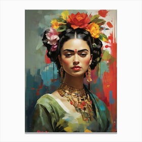 Frida Kahlo 4 Canvas Print