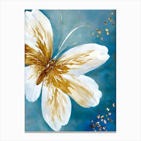 Flutter By Canvas Print