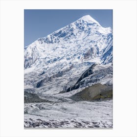 Rakaposhi Mountain and Glacier Canvas Print
