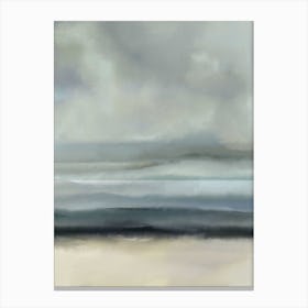 Misty Lake Canvas Print