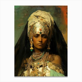 Egyptian Woman Canvas Print