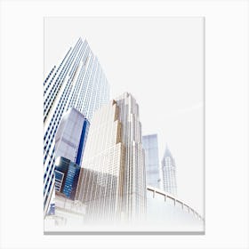 Skyscraper Architecture Building Canvas Print