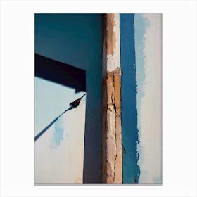 Bird On A Wall Canvas Print