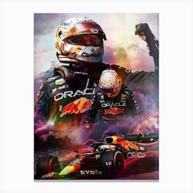 F1 Racing Champion Canvas Print